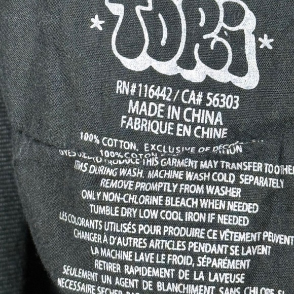 Empyre Tori Size 6 Gray Carpenter Jeans Baggy Skater Y2K Wide Leg 100% Cotton - Picture 5 of 12